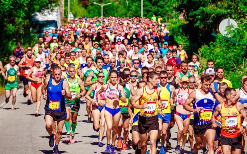long-distance runners