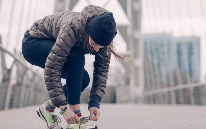 running warm-up